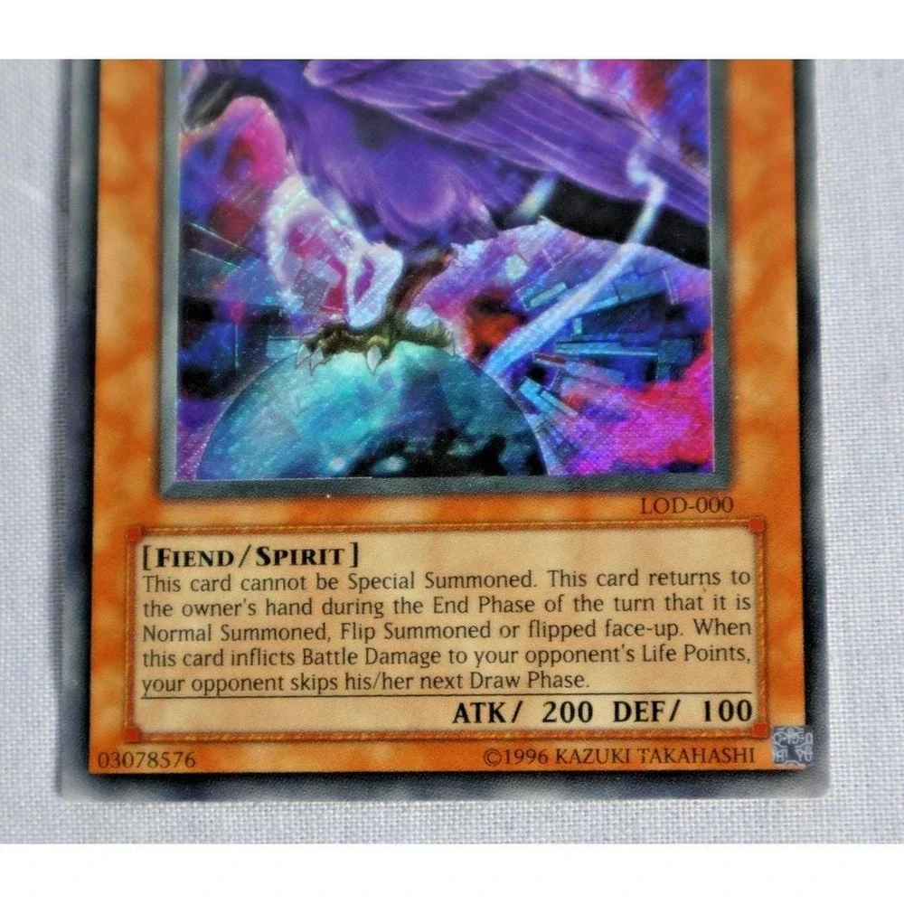 Yugioh Yata Garasu LOD-000 Secret Rare Holo Bleed Konami 2003 1st Edition NM
